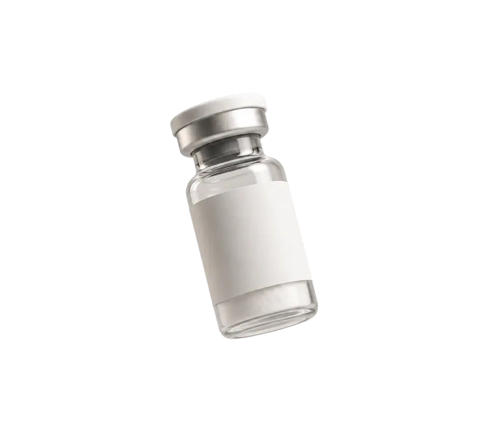 Single-dose injectable vial