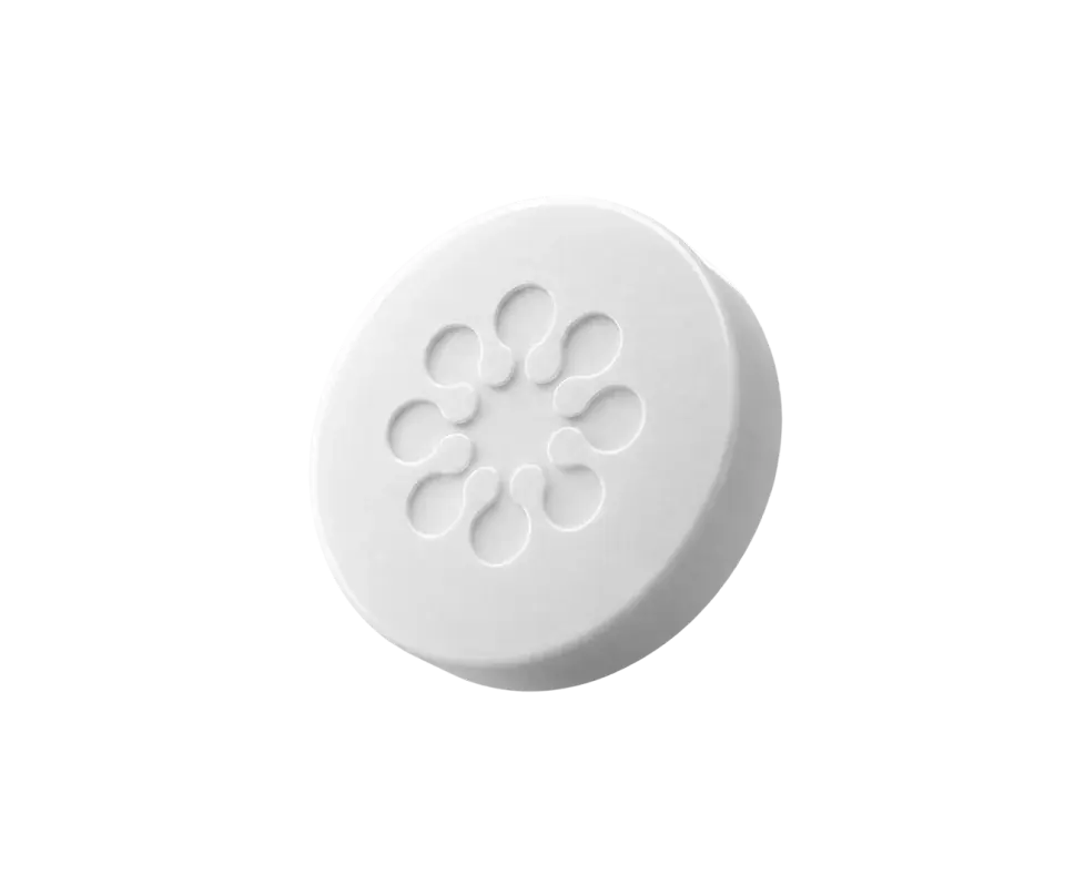 Compounded oral tablet